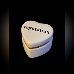 Taylor Swift Reputation Ceramic Heart Box